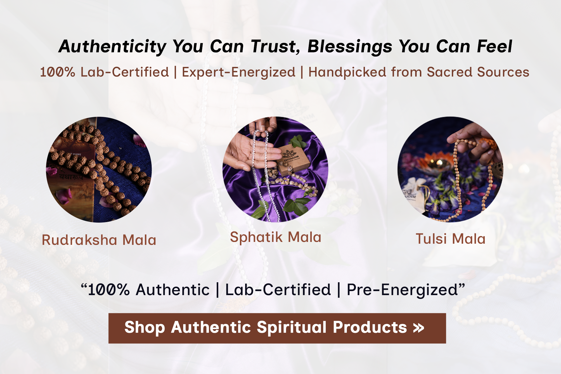 Dhyaanm Spiritual Malas