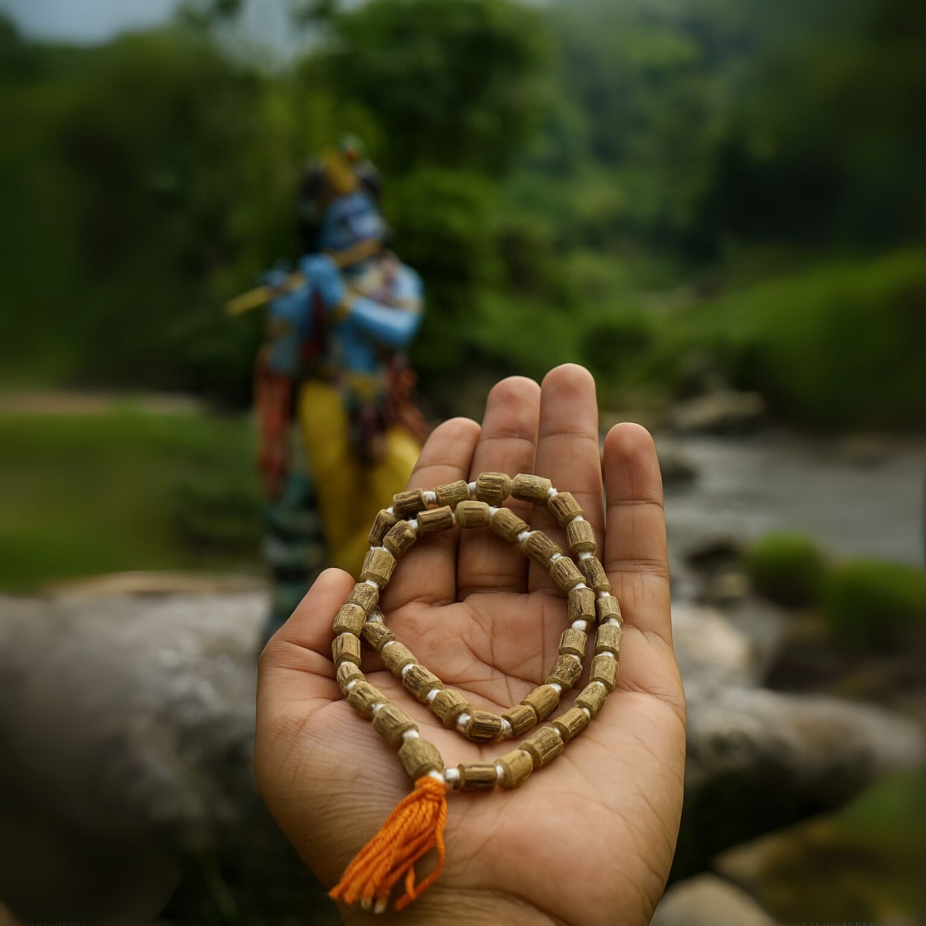 Tulsi mala for prayer